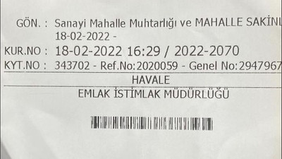 O mahalle için dilekçe verildi! İsmi değişiyor