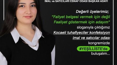 En genç başkan adayından üyelere çağrı