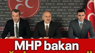 MHP bakan ağırlamayı sevdi