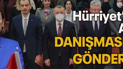 Hürriyet’ten AKP danışmasına gönderme