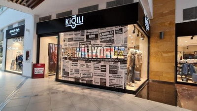 Kavanlar’ın AVM’sinde yaptıkları vitrine bakın!