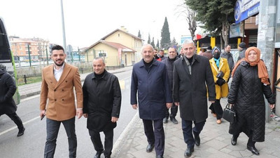 AKP’li başkanlardan iyi cesaret… ESNAFI GEZDİLER