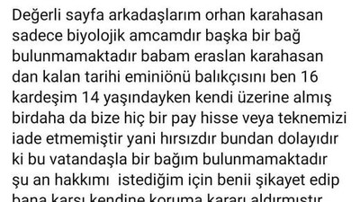 Eminönü Balıkçısı’na mirasçı çıktı!
