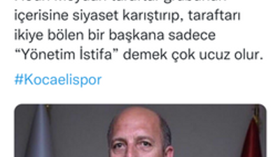 Mağlubiyet sonrası okeye oturdu! Tepkiler çığ gibi