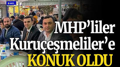 MHP’liler Kuruçeşmeliler’e konuk oldu