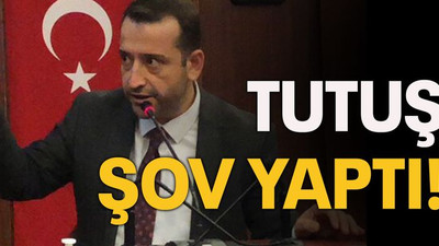 Tutuş şov yaptı!