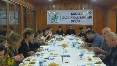 Kocaeli, sağlıkçıların iftarında buluştu