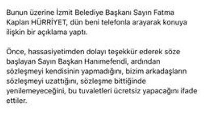 AKP’li yönetici Hürriyet’e açık açık teşekkür etti
