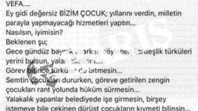 Sitem dolu sözler! AKP’li genç “Küskünleri anlıyorum” yazıp sildi