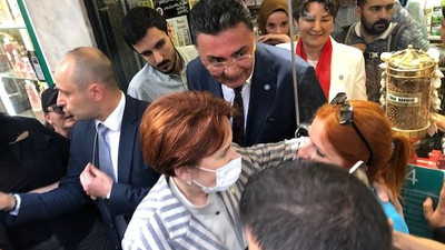Akşener İzmitli esnafları gezdi