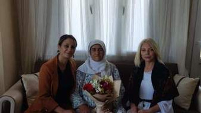 BBP’nin kadın başkanı Şırnak’ta şehit ailelerine gitti