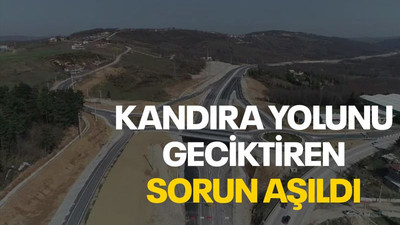 Kandıra yolunu geciktiren sorun aşıldı