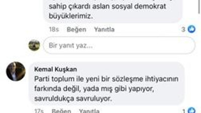 CHP’lilerden Tanju Özcan’a destek yağdı