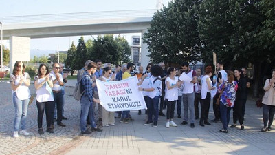 Kocaeli'de gazeteciler bir kez daha haykırdı: Sansür yasasına hayır!