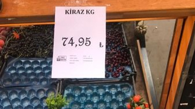 Kocaeli’de denetimler göstermelik mi yapılıyor? O MARKETTE KİRAZIN FİYATI ŞOK ETTİ!