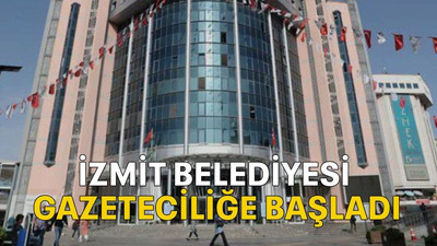 İzmit Belediyesi gazeteciliğe başladı