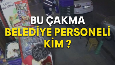 Bu çakma belediye personeli kim?