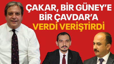 Çakar, bir Güney’e, bir Çavdar’a verdi veriştirdi!