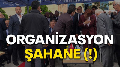 Organizasyon şahane(!)