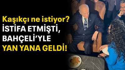Kaşıkçı ne istiyor? İstifa etmişti, Bahçeli’yle yan yana geldi!