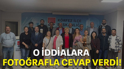 O iddialara fotoğrafla cevap verdi!