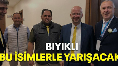 Bıyıklı bu isimlerle yarışacak