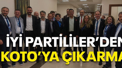 İYİ Partililer’den KOTO’ya çıkarma!