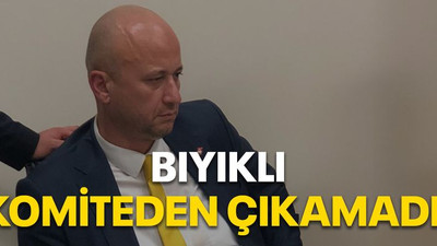 Bıyıklı komiteden çıkamadı!