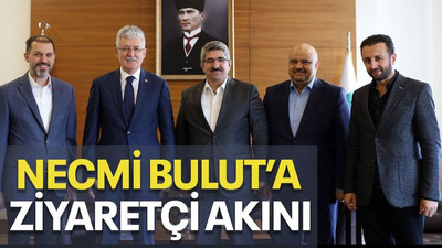 Necmi Bulut’a ziyaretçi akını