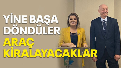 Yine başa döndüler... İzmit Belediyesi araç kiralayacak!