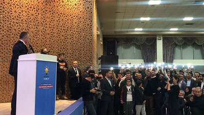 Gençler Büyükakın’ı konuşturmadı sloganlar havada uçuştu