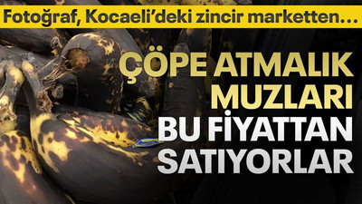 Kocaeli'deki markette bu muzlara bakın kaç para istiyorlar!