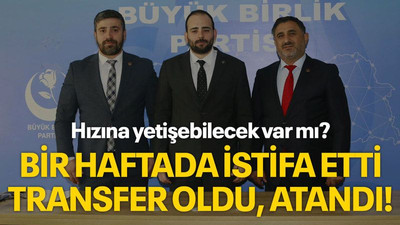 Hızına yetişebilecek var mı? Bir haftada istifa etti, transfer oldu, atandı!