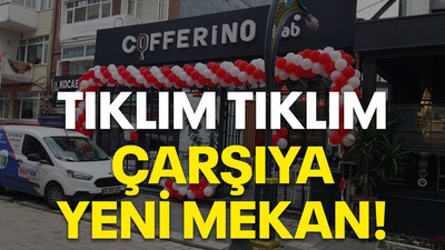 Tıklım tıklım çarşıya yeni mekan!