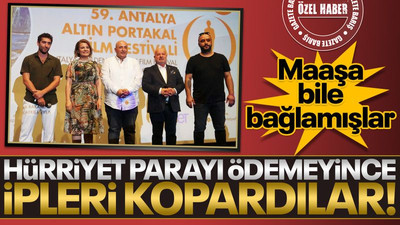 Maaşa bile bağlamışlar... Hürriyet parayı ödemeyince İPLERİ KOPARDILAR