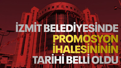 İzmit Belediyesinde promosyon ihalesinin tarihi belli oldu!