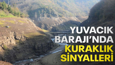 Sapanca'dan su takviyesi yapılan Yuvacık'ta kuraklık sinyalleri