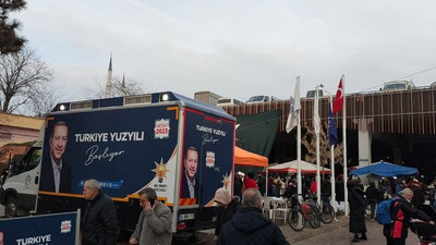 Pazarda AKP şarkıları!