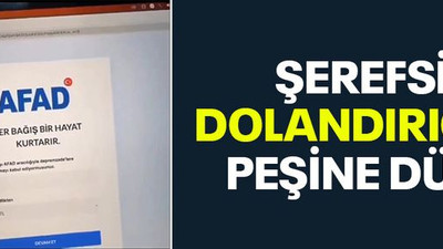 Şerefsizler dolandırıcılık peşine düştü!