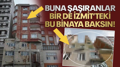 Buna şaşıranlar bir de İzmit’teki bu binaya baksın!