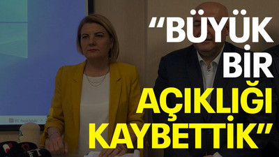 "Büyük bir açıklığı kaybettik"