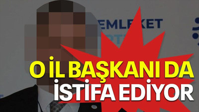 O il başkanı da istifa ediyor