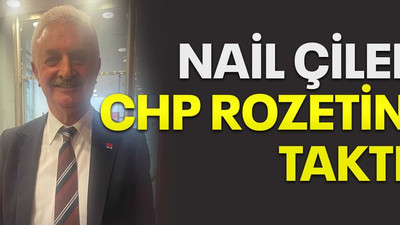 Nail Çiler CHP rozetini taktı!