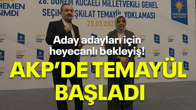 Aday adayları için heyecanlı bekleyiş! AKP’de temayül başladı