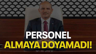 Personel almaya doyamadı!