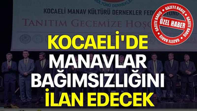 Kocaeli'de manavlar bağımsızlığını ilan edecek