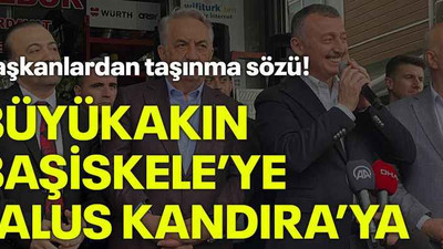 Başkanlardan taşınma sözü! Büyükakın Başiskele’ye, Talus Kandıra’ya