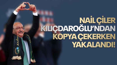Nail Çiler, Kılıçdaroğlu’ndan kopya çekerken yakalandı!