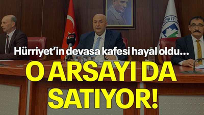 Hürriyet’in devasa kafesi hayal oldu… O arsayı da satıyor!