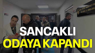 Sancaklı odaya kapandı
